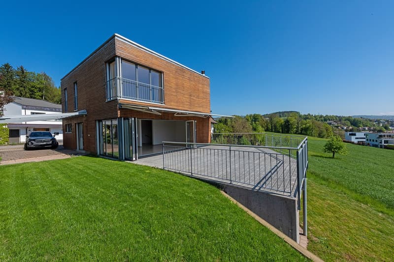 6.5‑Zimmer-Einfamilienhaus an traumhafter Aussichtslage, nähe Waldrand (6)
