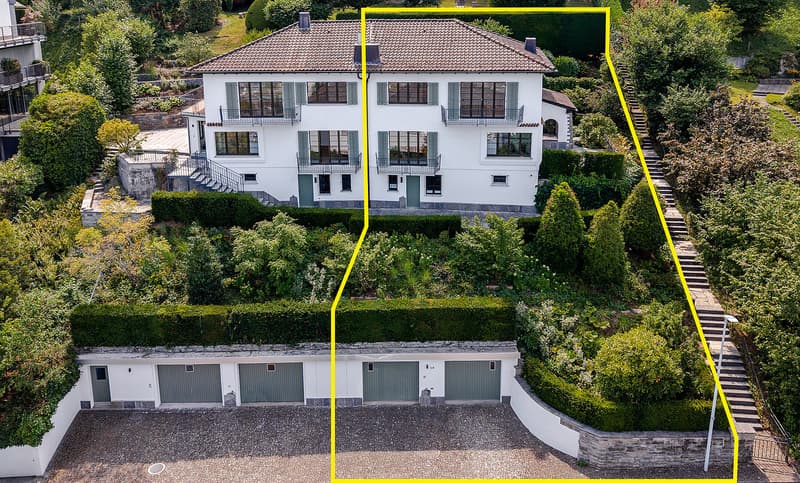 7‑Zi-Doppeleinfamilienhaus mit traumhafter Seesicht am Zürichsee (2)