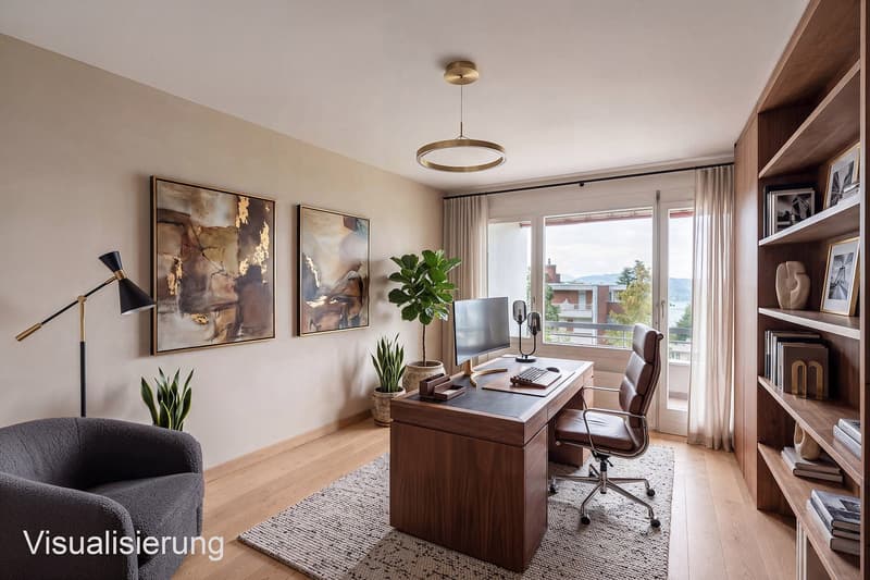 4.5‑Zimmer-Wohnung mit herrlicher Aussicht auf den Zugersee (8)