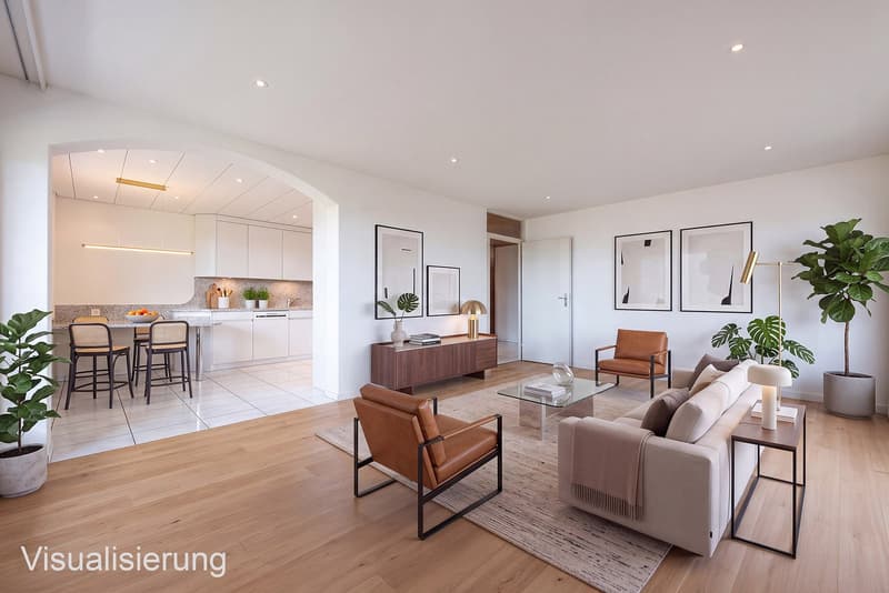 4.5‑Zimmer-Wohnung mit herrlicher Aussicht auf den Zugersee (4)