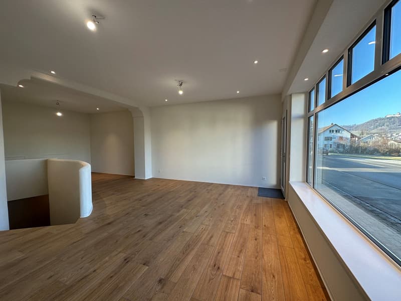 170 m2 günstige Büro/Gewerbe-/Ladenräume mit grossen Schaufenster (1)