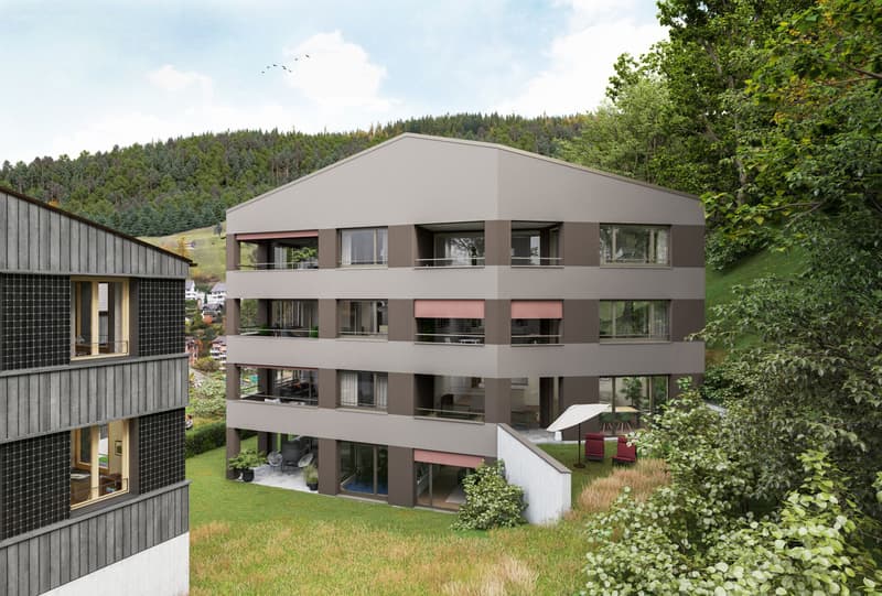 Willkommen im familienfreundlichen Kriens-Obernau: Attraktive Eigentumswohnungen im Neubauquartier mit Dörfli-Charakter (2)