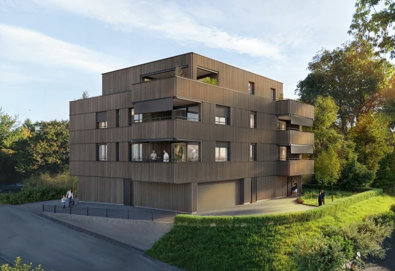 Erstbezug BLICKFANG: Stylische 4.5-Zimmerwohnung im 2. OG (1)