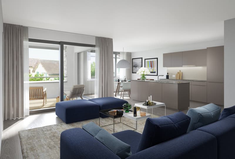 Ankommen. Aufatmen. Zuhause sein. - Stilvolle 3.5-Zimmer-Wohnung in Baar (5)