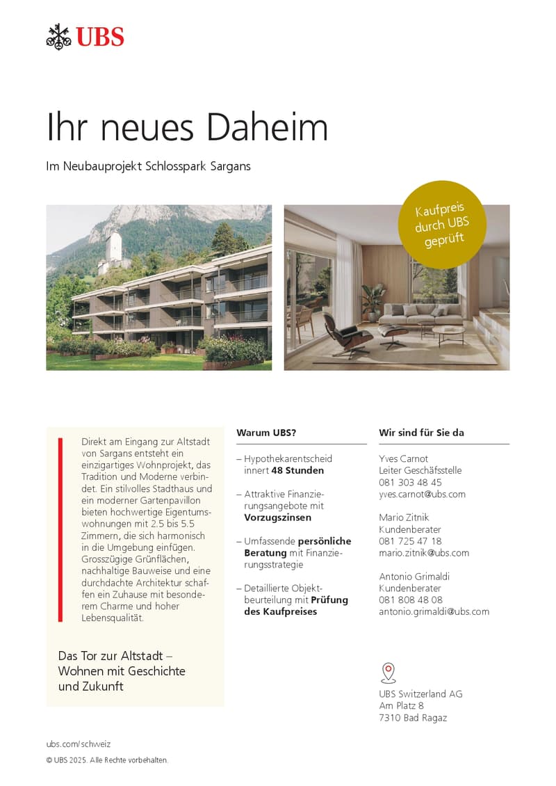 «Schlosspark Sargans» – Wohnen mit Aussicht, Stil und Substanz (11)