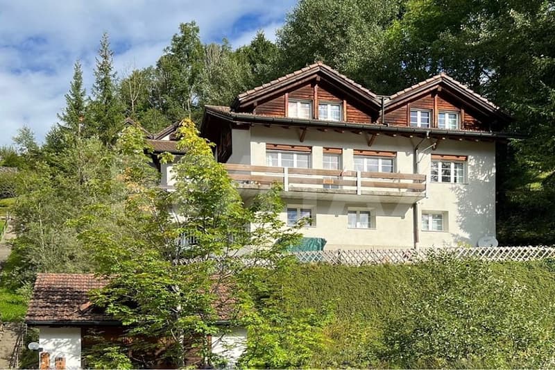 Freistehendes, möbliertes 4.5-Zimmer-Einfamilienhaus mit Bergnähe Oberiberg, SZ (12)
