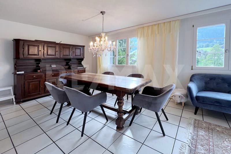 Freistehendes, möbliertes 4.5-Zimmer-Einfamilienhaus mit Bergnähe Oberiberg, SZ (1)