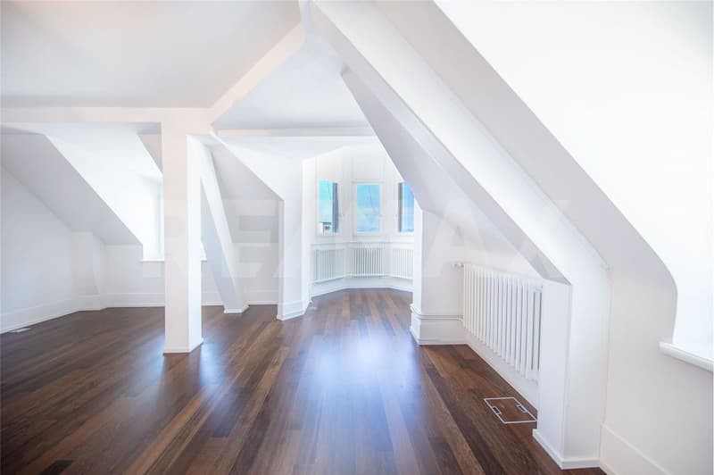 Zur Dauervermietung, charmante 3.5-Zimmer-Dachwohnung im Schlössli in Vitznau (5)