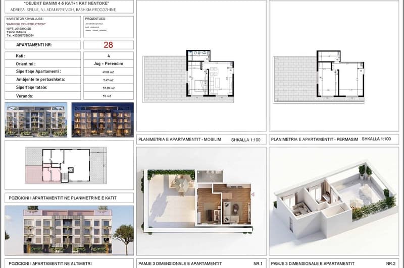NEUBAU, am Meer mit Strandzugang, 2-Zi.-Wohnungen, moderne Innenausstattung, Spille, Albanien (12)