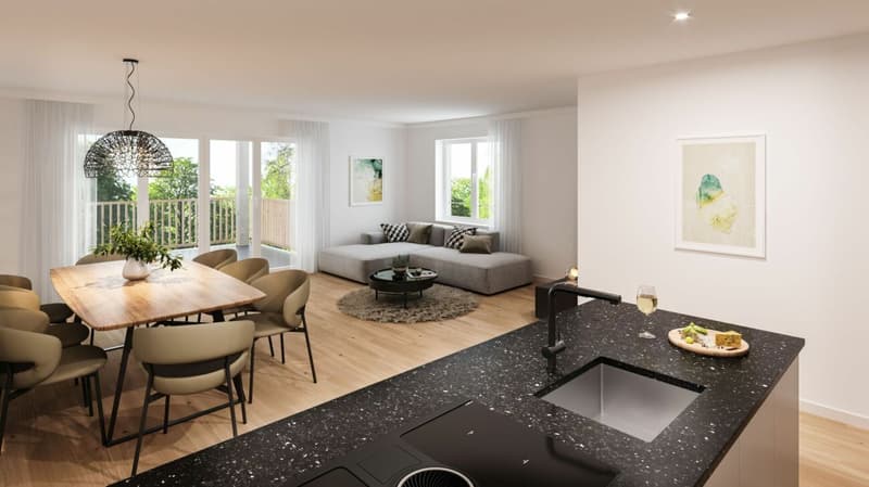 Neubau - Erstbezug / 2½-Zimmer-Gartenwohnung (6)