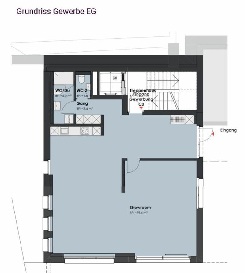 Neubau: Wohn-/Geschäftshaus - Mehrgenerationen-Haus (Minergie-P) (10)