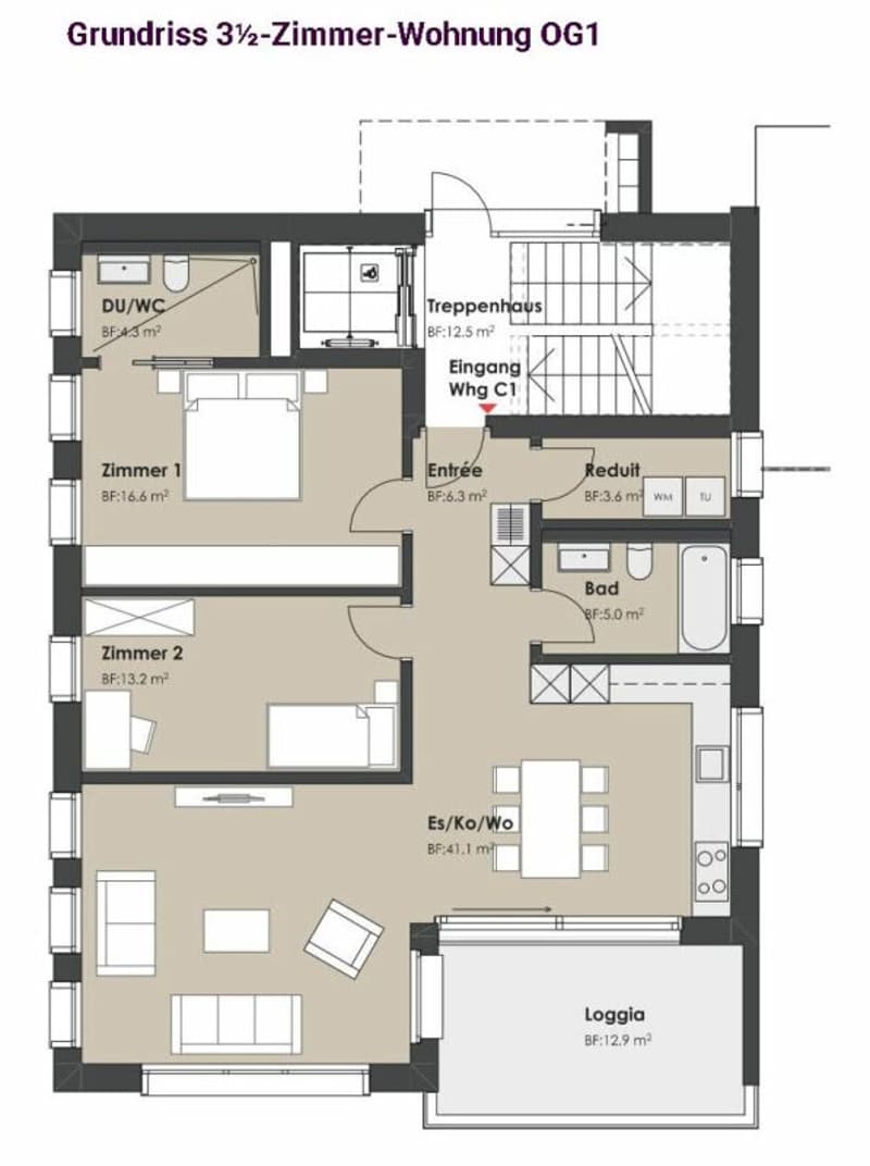 Neubau: Wohn-/Geschäftshaus - Mehrgenerationen-Haus (Minergie-P) (11)