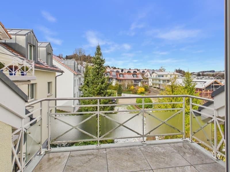 Balkon Nordseite