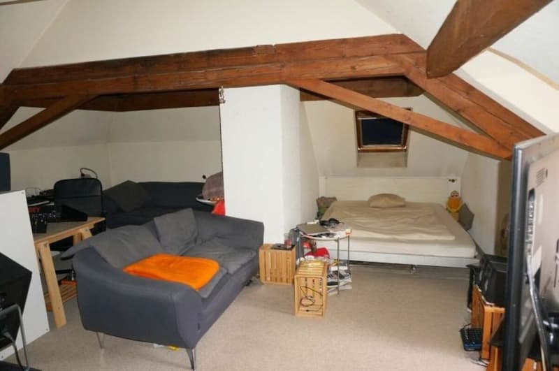 1.5-Zi.-Mais.-Wohnung / Wohn-Schlafraum DG