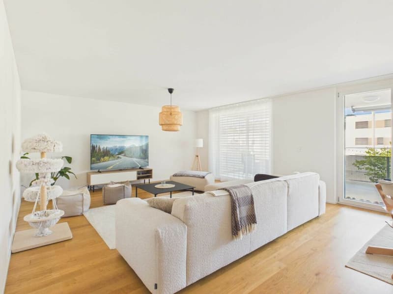 Modernes Wohnen in Bütschwil - 4.5 Zimmerwohnung zum Wohlfülen! (1)