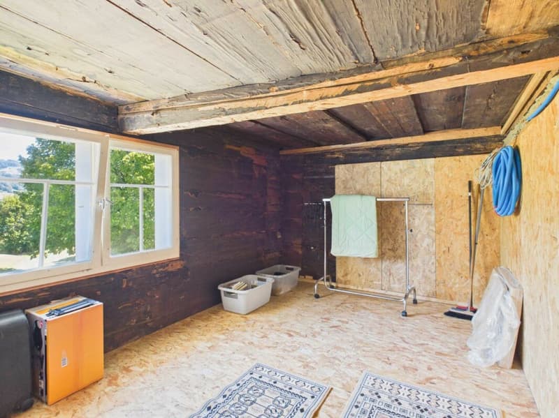 Schlafzimmer 2 OG (im Rohbau)