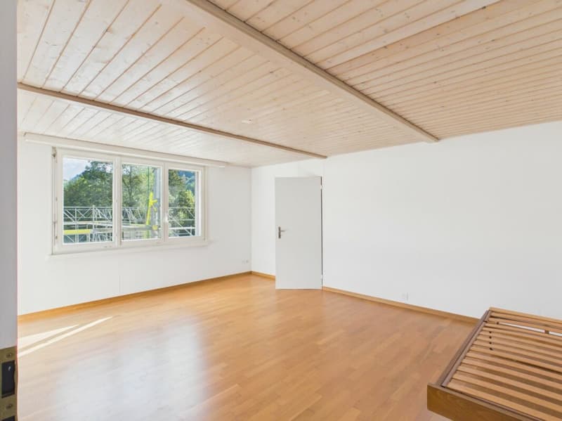 Grosszügige Schlaf-/Arbeitszimmer