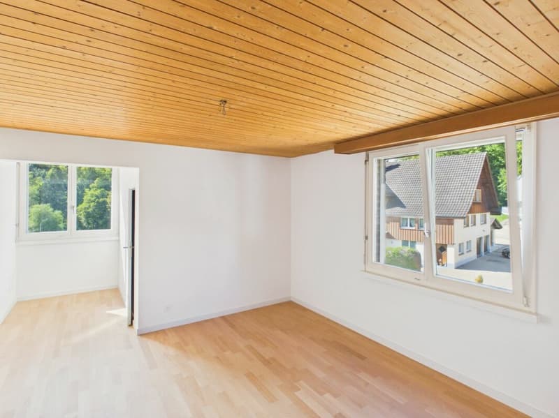 Grosszügige Schlaf-/Arbeitszimmer