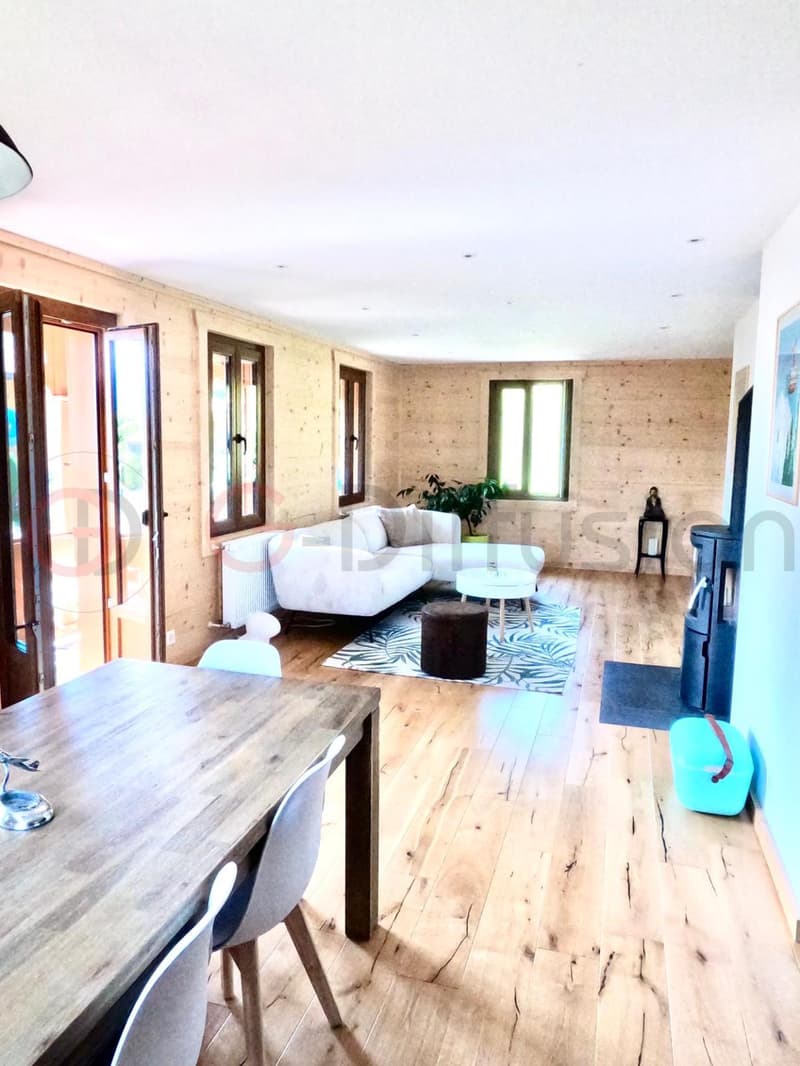 Magnifique maison individuelle de 2 appartements à vendre à Corbeyrier (5)