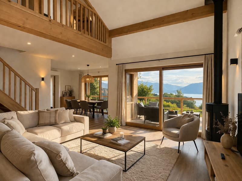 À vendre ? Promotion : superbe villa neuve aux Posses-sur-Bex, à quelques minutes de Gryon (2)