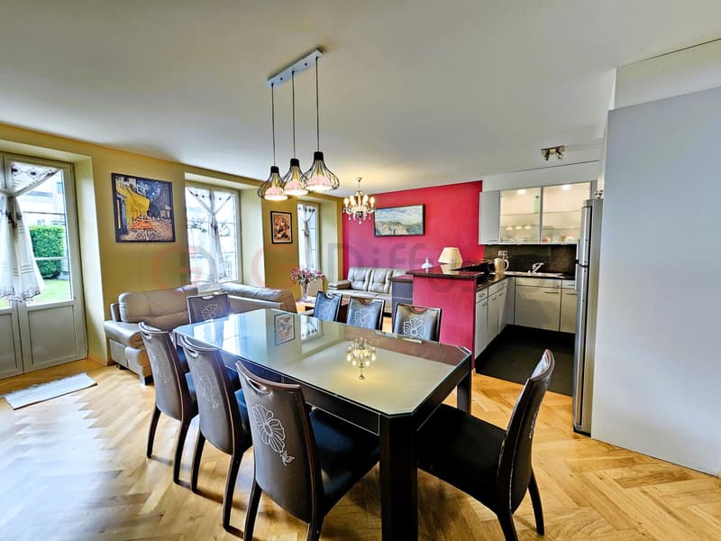 Splendide appartement avec vue panoramique imprenable sur le lac Léman et les montagnes (4)