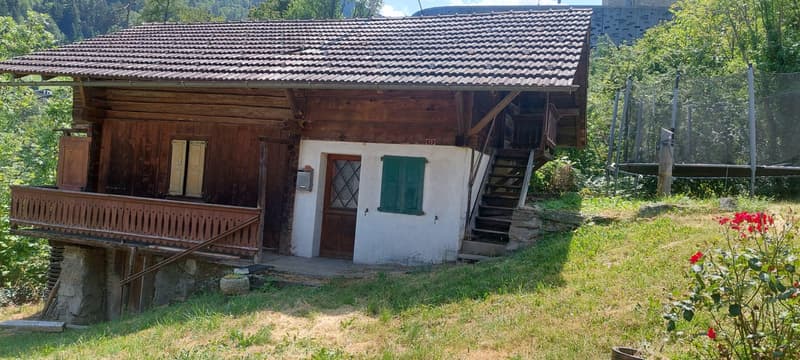 Chalet à rénover à vendre ? Troistorrents (3)