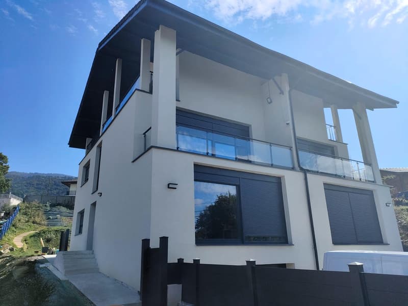 VILLAS D'EXCEPTION ? VUE PANORAMIQUE SUR LE LAC LEMAN? TERRAIN CONSTRUCTIBLE (3)