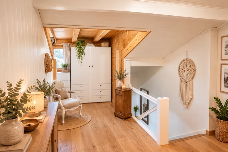 MAGNIFIQUE CHALET INDIVIDUEL  LES MARMOTTES  À VENDRE À GRYON (9)