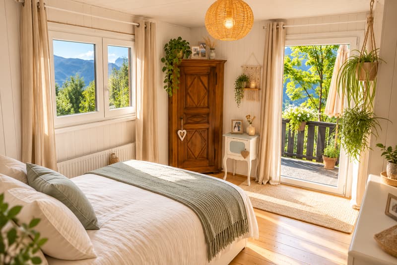 MAGNIFIQUE CHALET INDIVIDUEL  LES MARMOTTES  À VENDRE À GRYON (7)