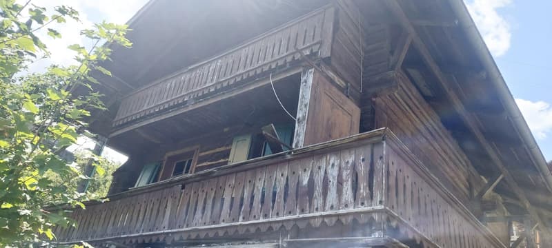 Magnifique chalet à rénover à vendre ? Troistorrents (3)
