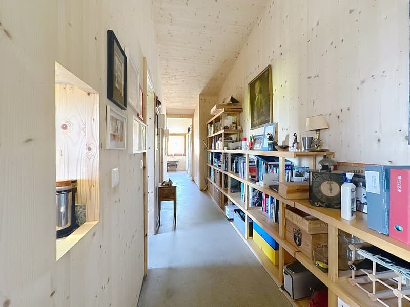 Maison d'architecte, centre équestre sur 4350m² de parcelle et mazot (4)