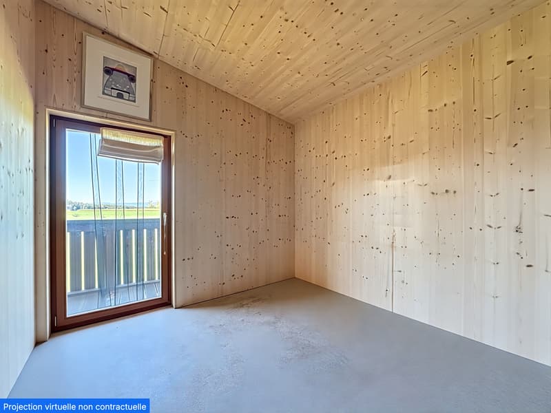 Maison d'architecte, centre équestre sur 4350m² de parcelle et mazot (6)