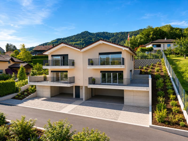 Deux villas de 4.5 pièces - " Les jumelles de Rueyres-St-Laurent " (2)