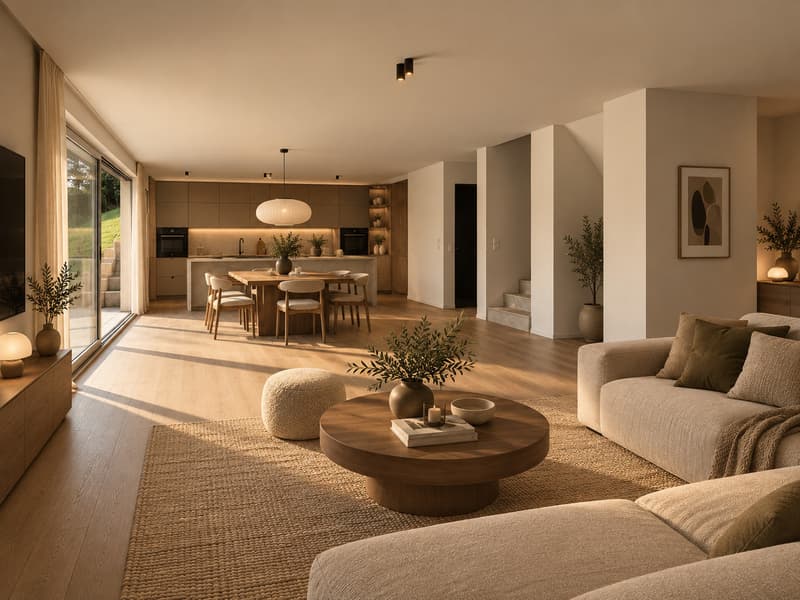 Deux villas de 4.5 pièces - " Les jumelles de Rueyres-St-Laurent " (1)