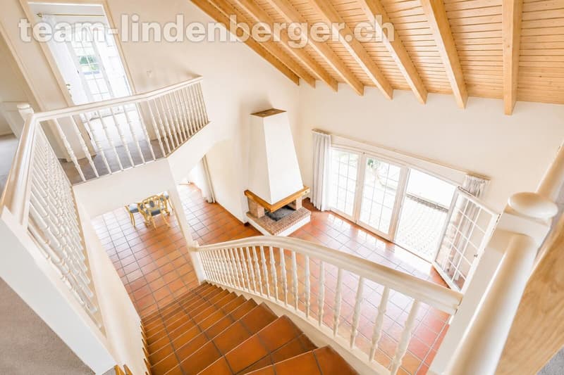 Blick von der Galerie