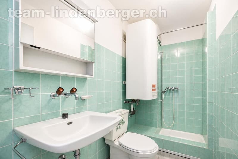 Badezimmer mit Dusche