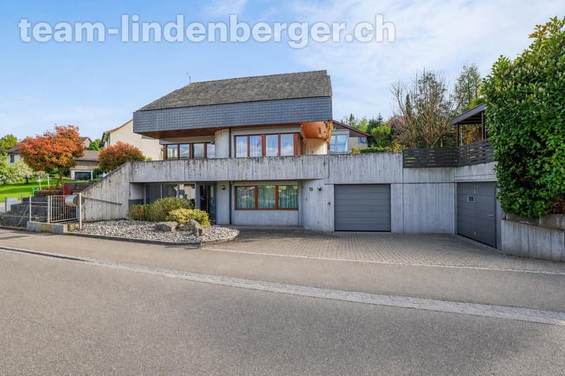 Ansicht Liegenschaft von der Strasse