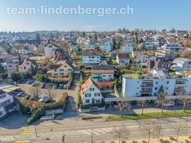 Luftaufnahme mit Umgebung