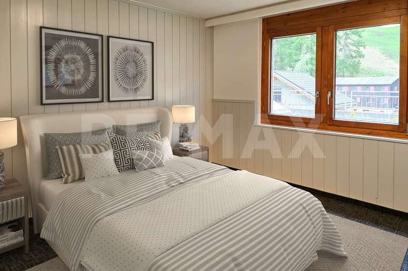 2.5-room apartment with large terrace and Matterhorn view in Zermatt (4)