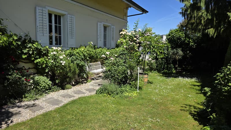 Gartenidylle mit viel Privatsphäre