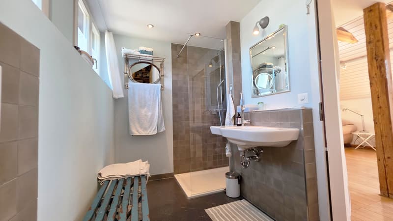 Nasszelle mit Dusche