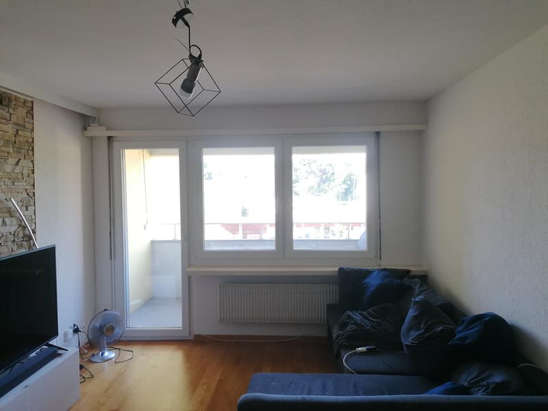 Wohnbereich mit Balkon