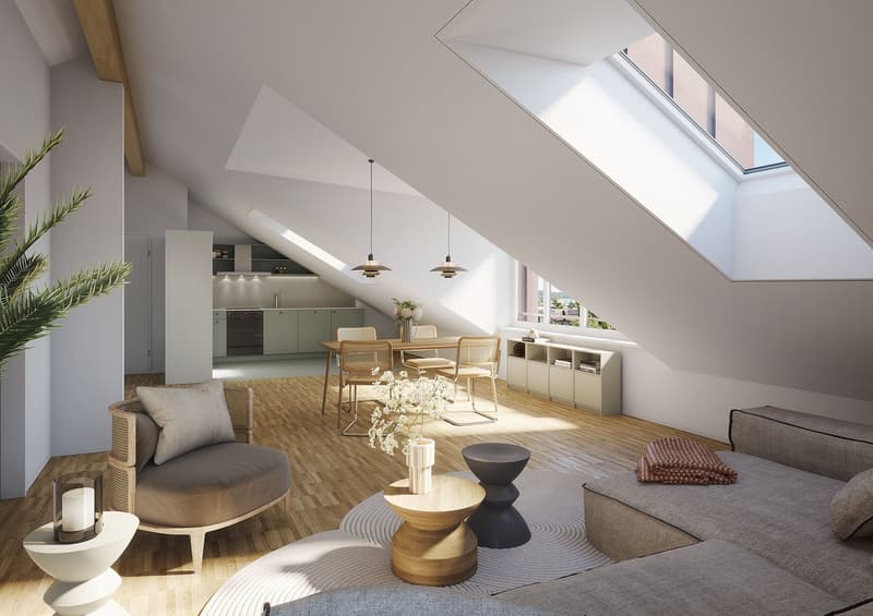 Erstbezug - Dachwohnung mit Stil (2)
