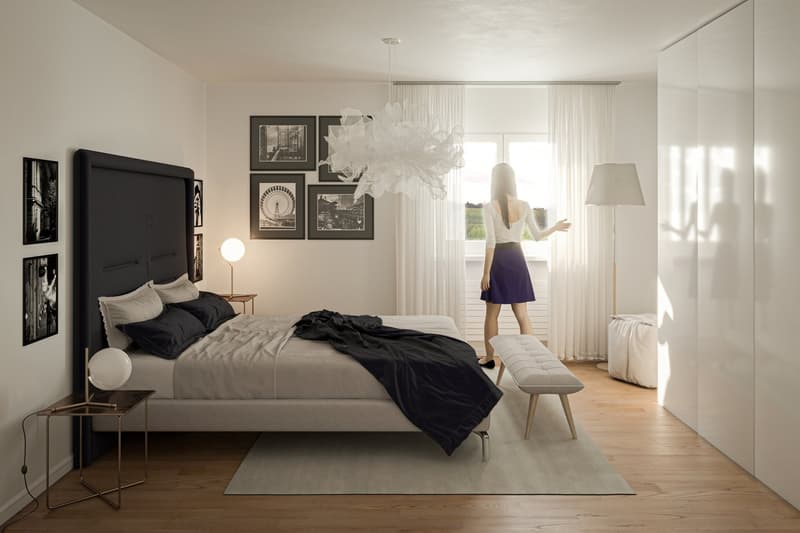 Moderne 4.5 Zimmerwohnung mit der Natur vor der Tür (5)
