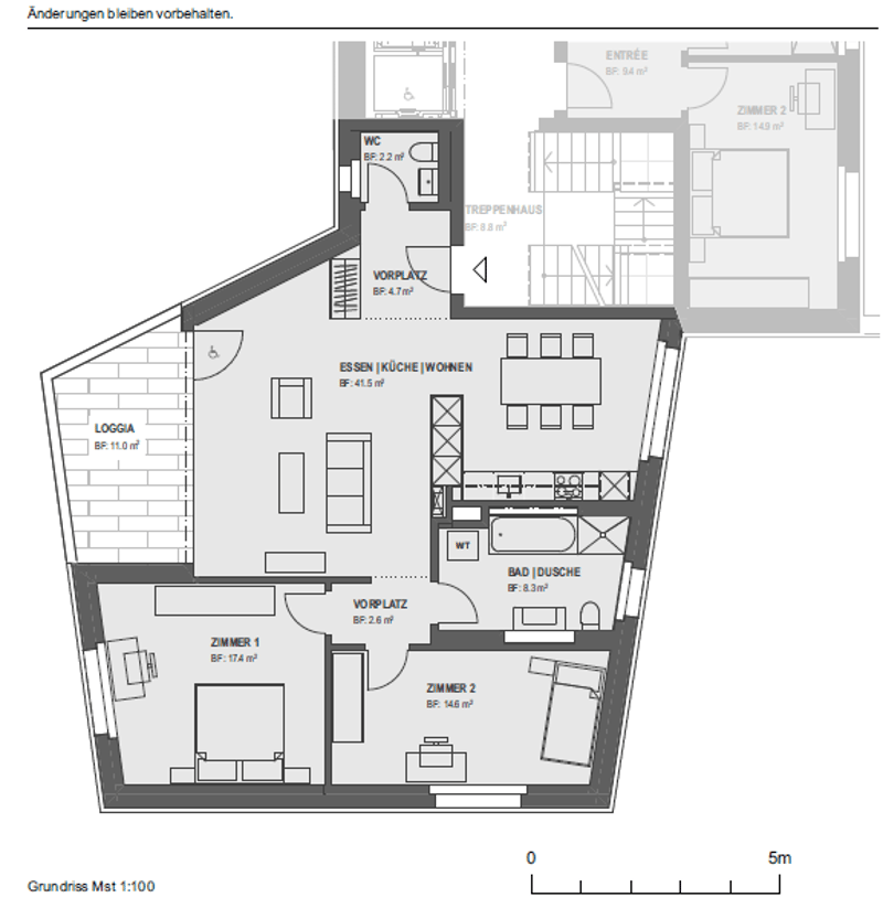 3 ½ Zimmer-Wohnung, 8305 Dietlikon (11)