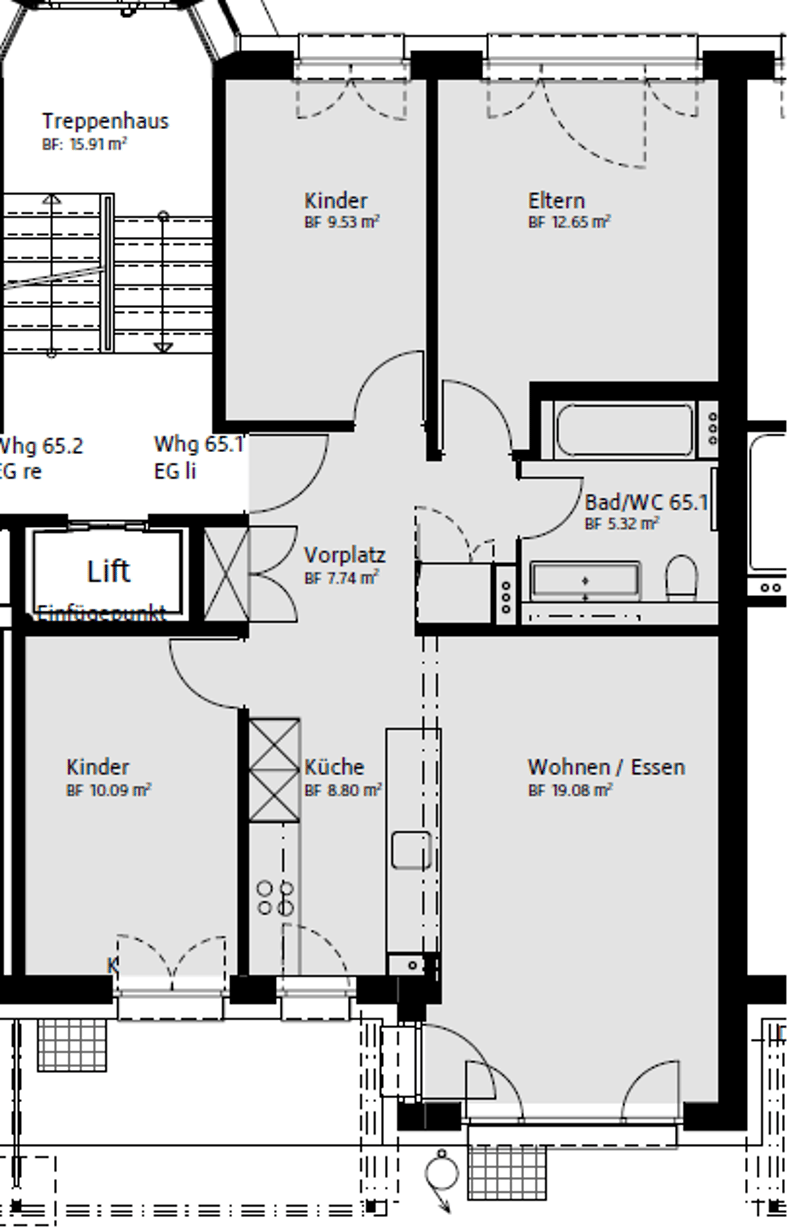 Attraktive 4.5-Zimmer-Wohnung mit Balkon und eigenem Waschturm (8)