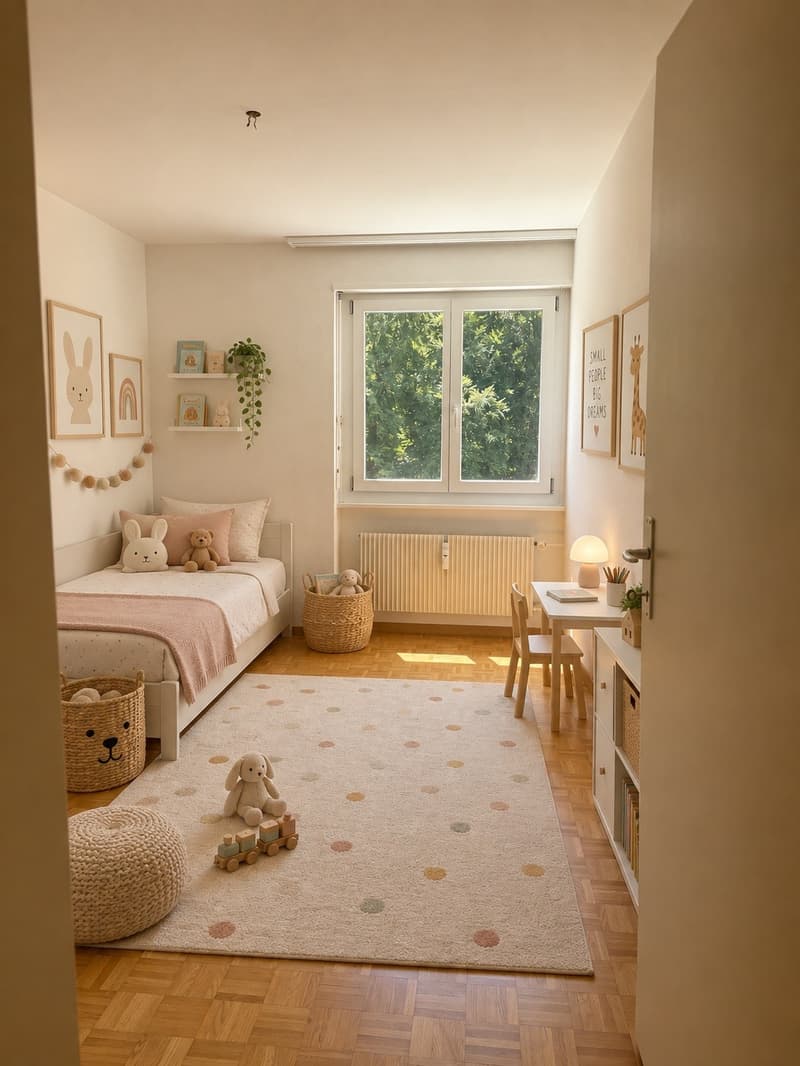 Grosszügige 4.5-Zimmerwohnung mit Balkon in Langwiesen (7)