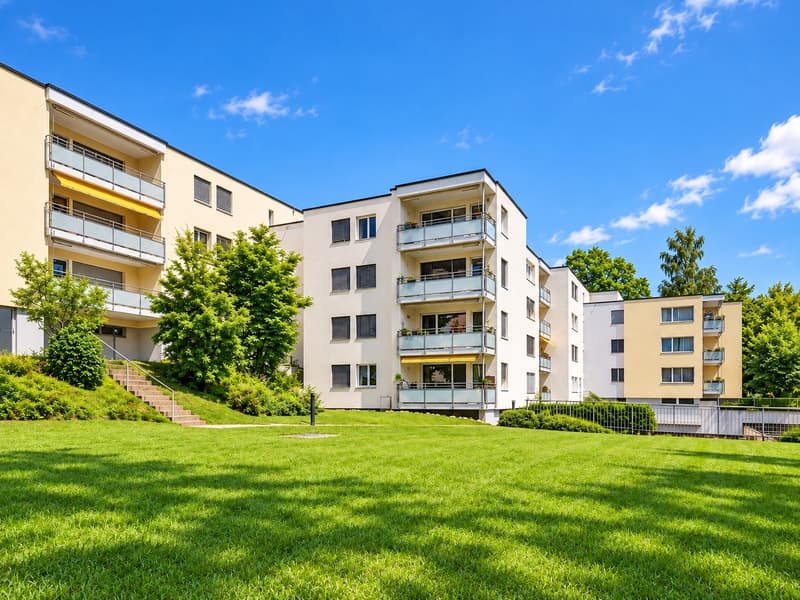 Grosszügige 4.5-Zimmerwohnung mit Balkon in Langwiesen (1)