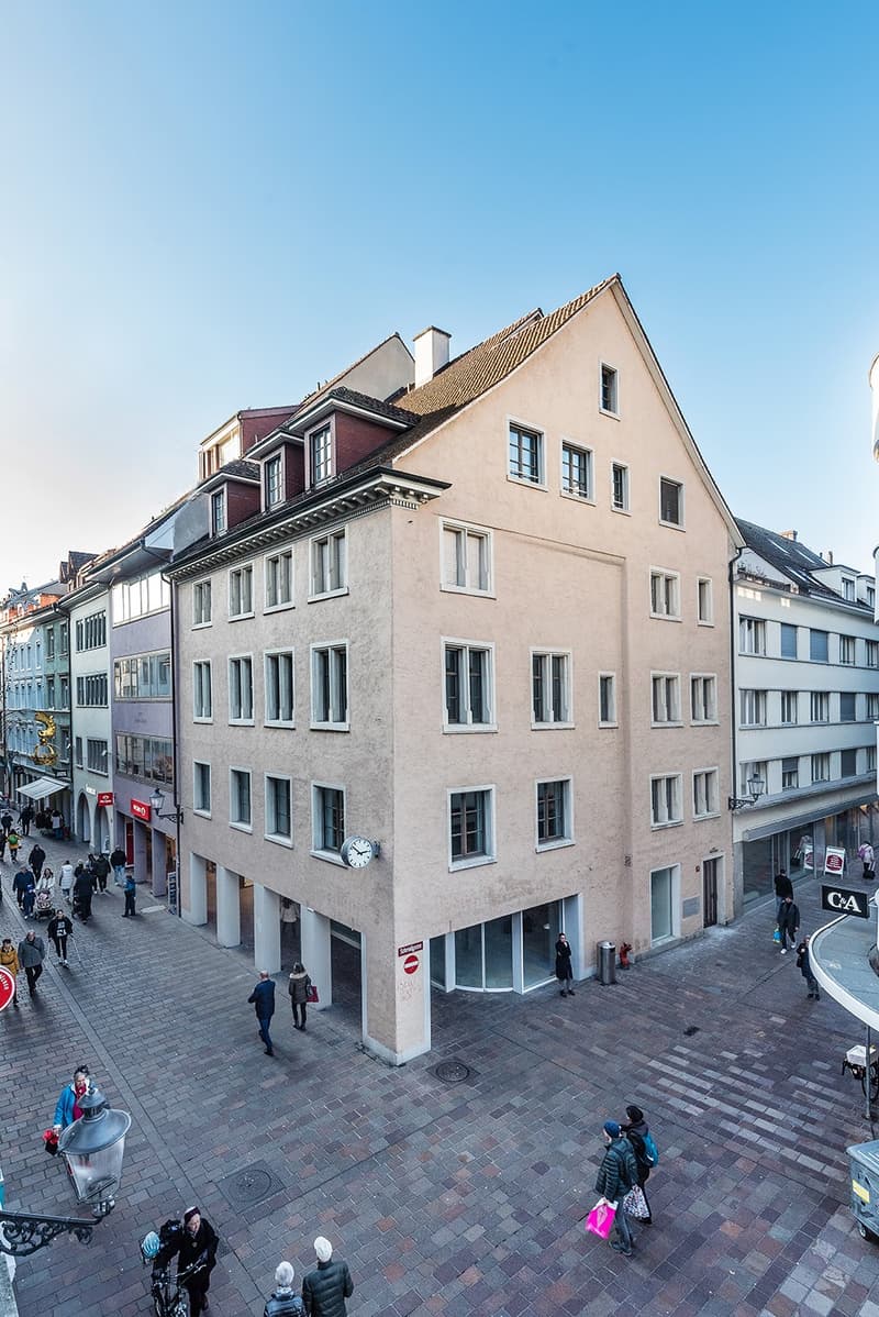 Arbeiten im Herzen der Winterthurer Altstadt (1)