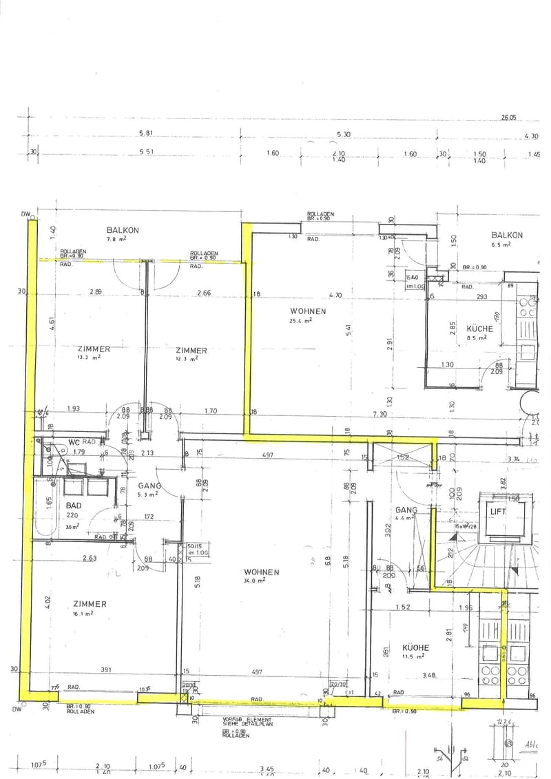 Grosszügige 4.5-Zimmerwohnung (105 m2) im alten Dorfkern von Münchenstein (12)